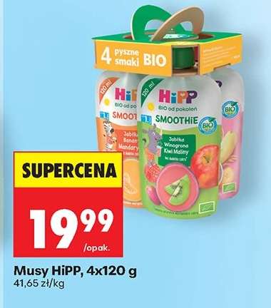 Musy HiPP, 4x120 g