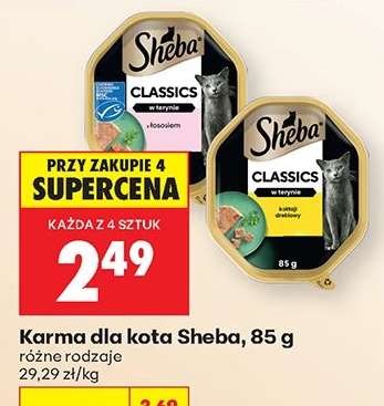 Karma dla kota Sheba, 85 g