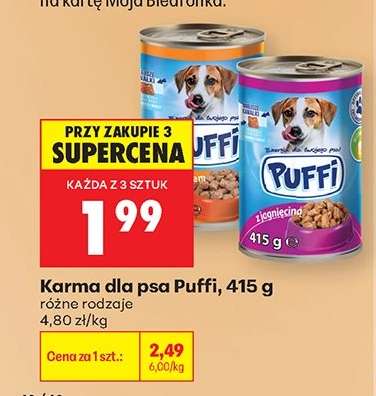 Karma dla psa Puffi, 415 g