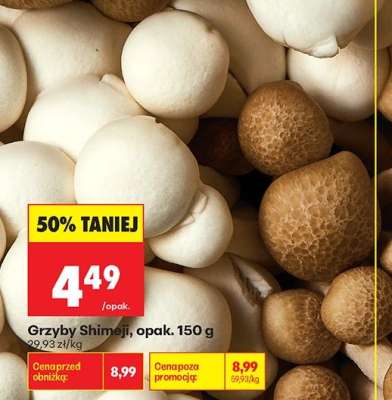 Grzyby Shimeji opak 150 g