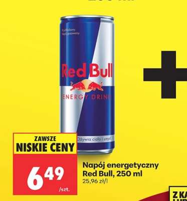 NAPÓJ ENERGETYCZNY RED BULL 250 ML