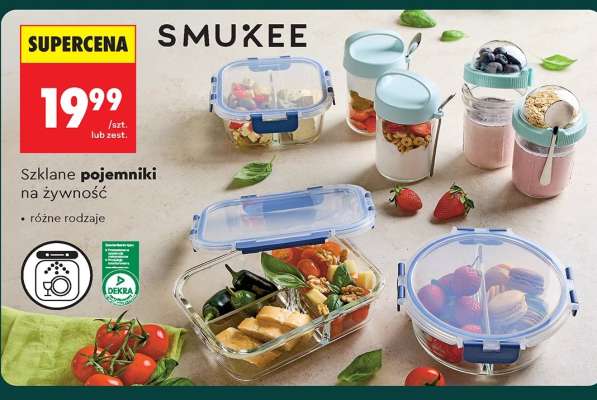 Szklane pojemniki na żywność