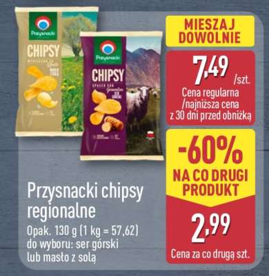 Przysnacki chipsy regionalne