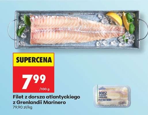 Filet z dorsza atlantyckiego z Grenlandii Marinero