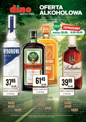 Gazetka Dino - 28.08.2026 - 30.08.2026.