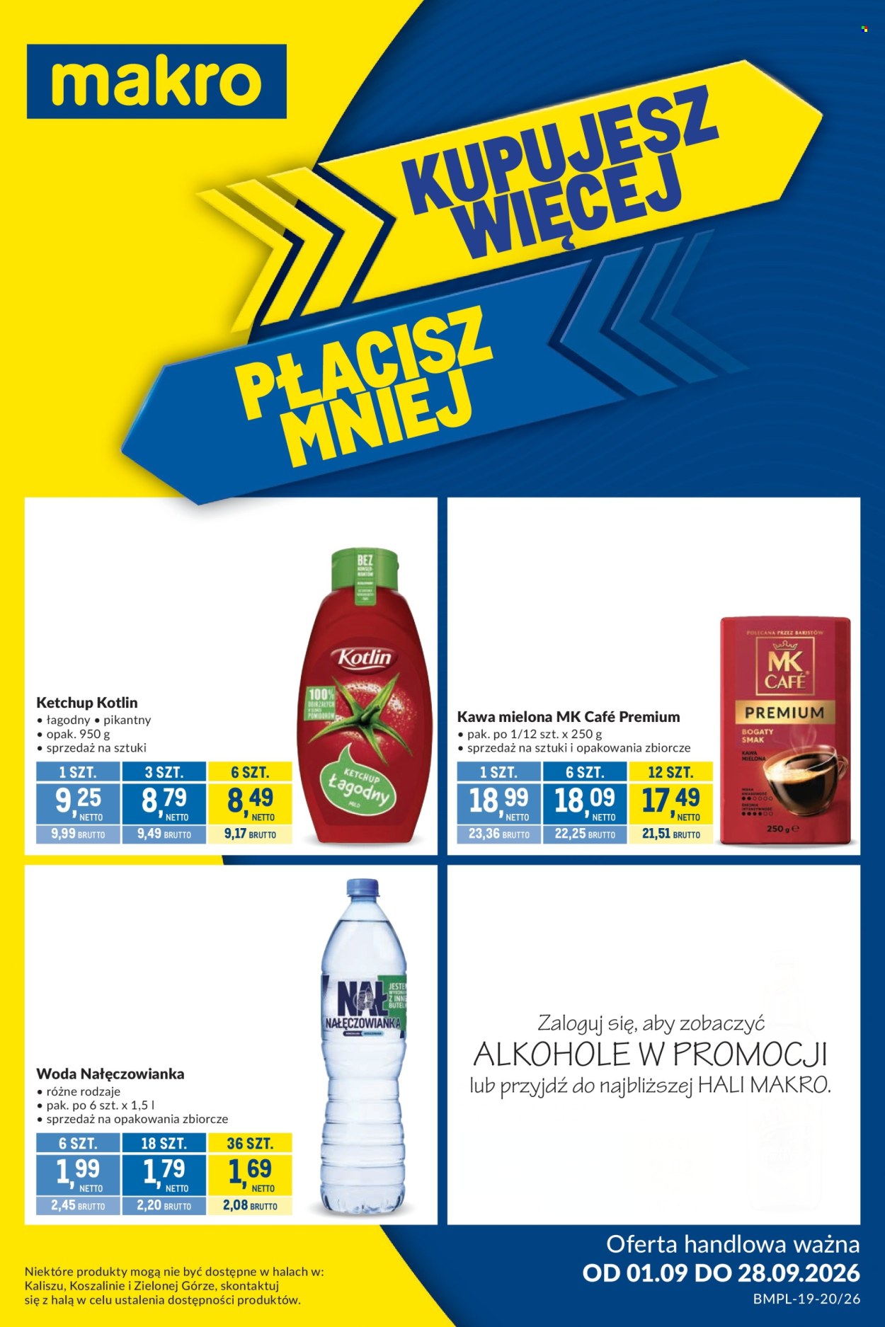 Gazetka Makro - 1.09.2026 - 28.09.2026. Strona 1