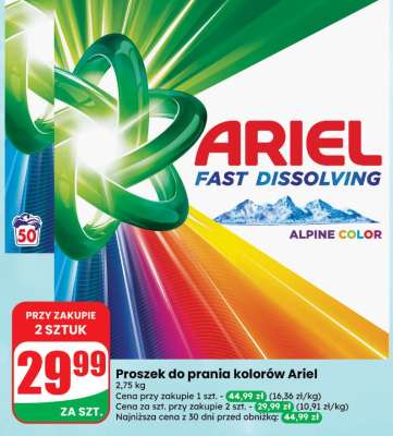 Proszek do prania kolorów Ariel