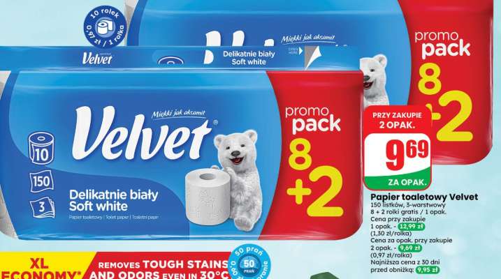 Papier toaletowy VELVET