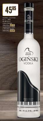 WÓDKA OGINSKI 0,7 l 40% 45,85 zł