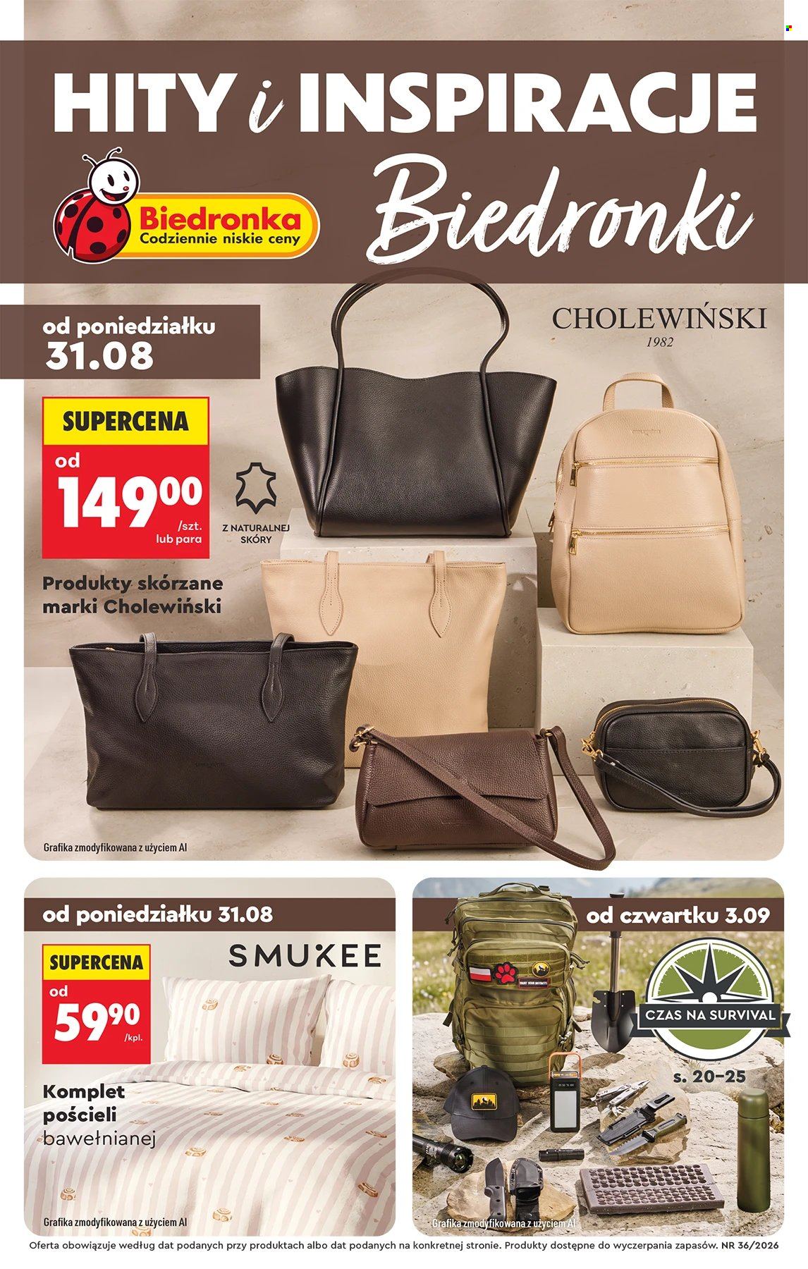 Gazetka Biedronka - 31.08.2026 - 16.09.2026. Strona 1