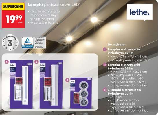 Lampki podszafkowe LED