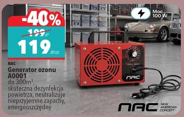 NAC Generator ozonu A0001