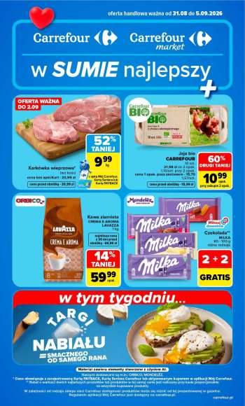 Gazetka Carrefour - 31.08.2026 - 5.09.2026.