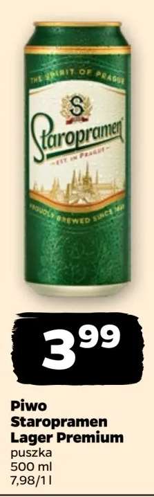 Piwo Staropramen Lager Premium