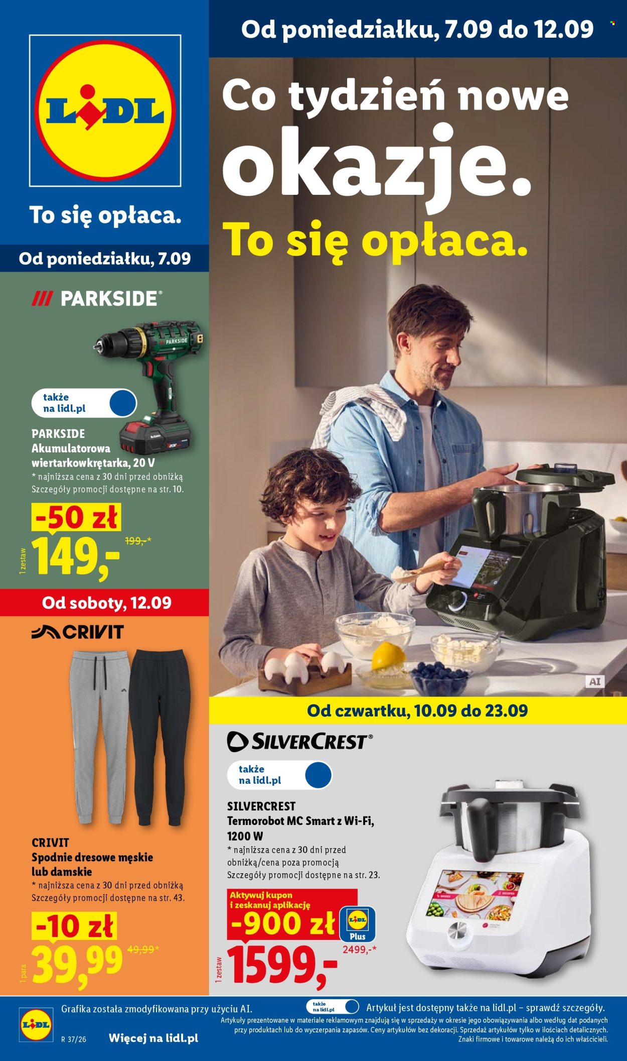 Gazetka Lidl - 7.09.2026 - 12.09.2026. Strona 1