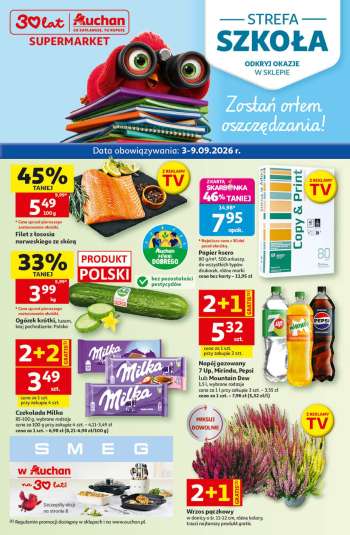 Gazetka Auchan - 3.09.2026 - 9.09.2026.