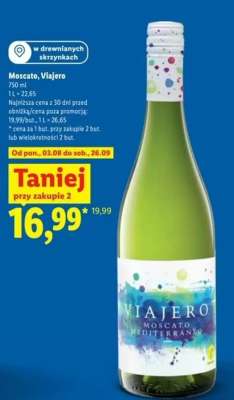 Moscato, Viajero