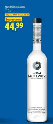 ADAM MICKIEWICZ Wódka