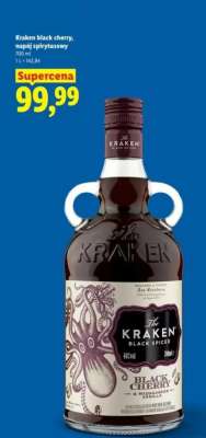 Kraken black cherry, napój spirytusowy