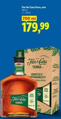 Flor De Cana Terra, rum