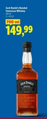 Jack Daniel's Bonded Tennessee Whiskey