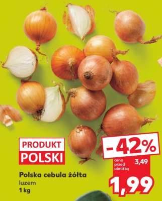 Polska cebula żółta