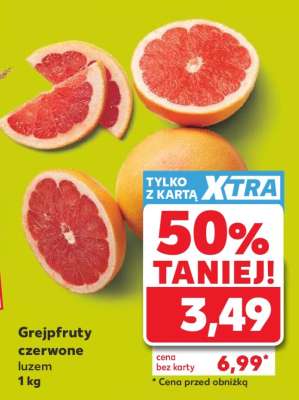 Grejpfruty czerwone, luzem 1 kg