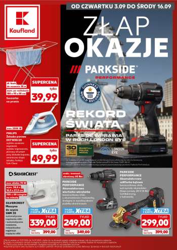 Gazetka Kaufland - 3.09.2026 - 16.09.2026.