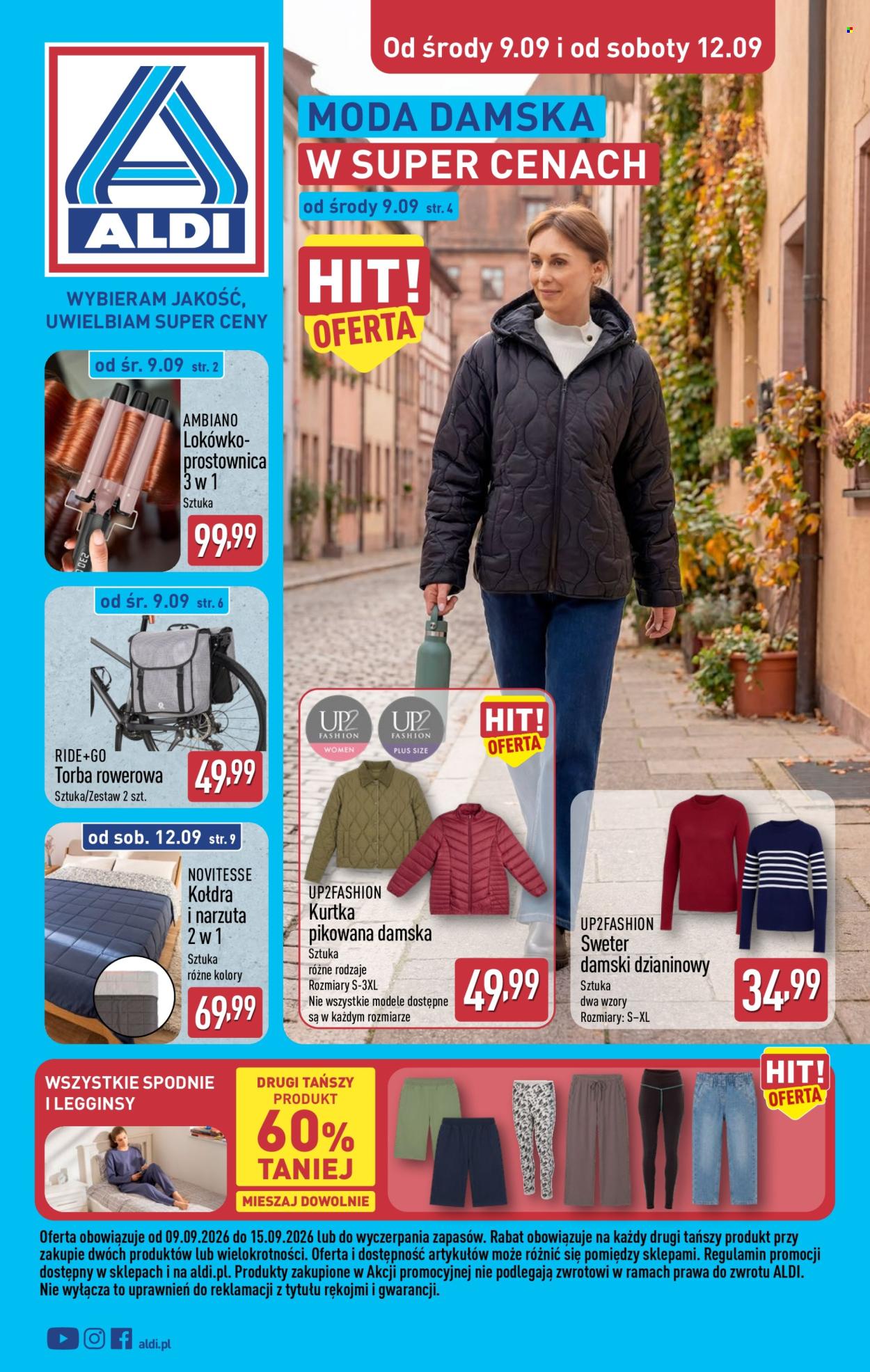 Gazetka ALDI - 9.09.2026 - 12.09.2026. Strona 1