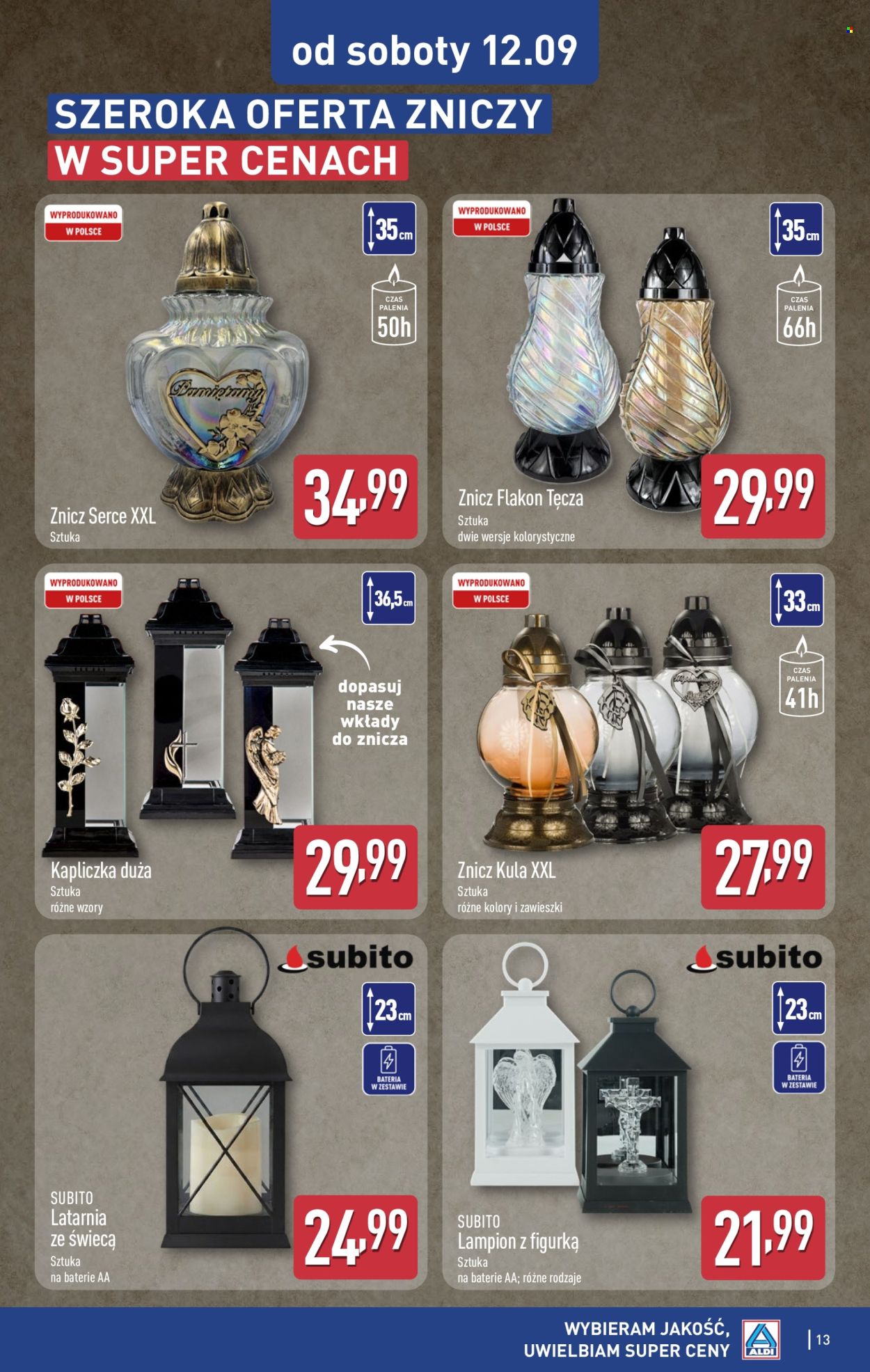 Gazetka ALDI - 9.09.2026 - 12.09.2026. Strona 13