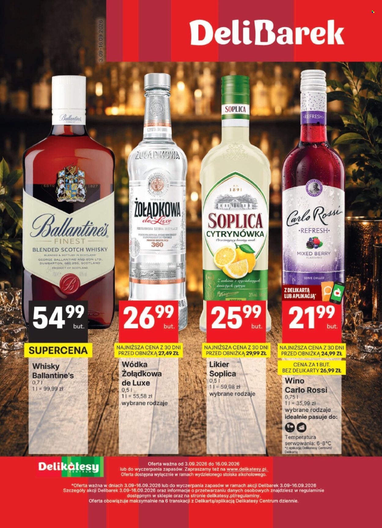 Gazetka Delikatesy Centrum - 3.09.2026 - 16.09.2026. Strona 1