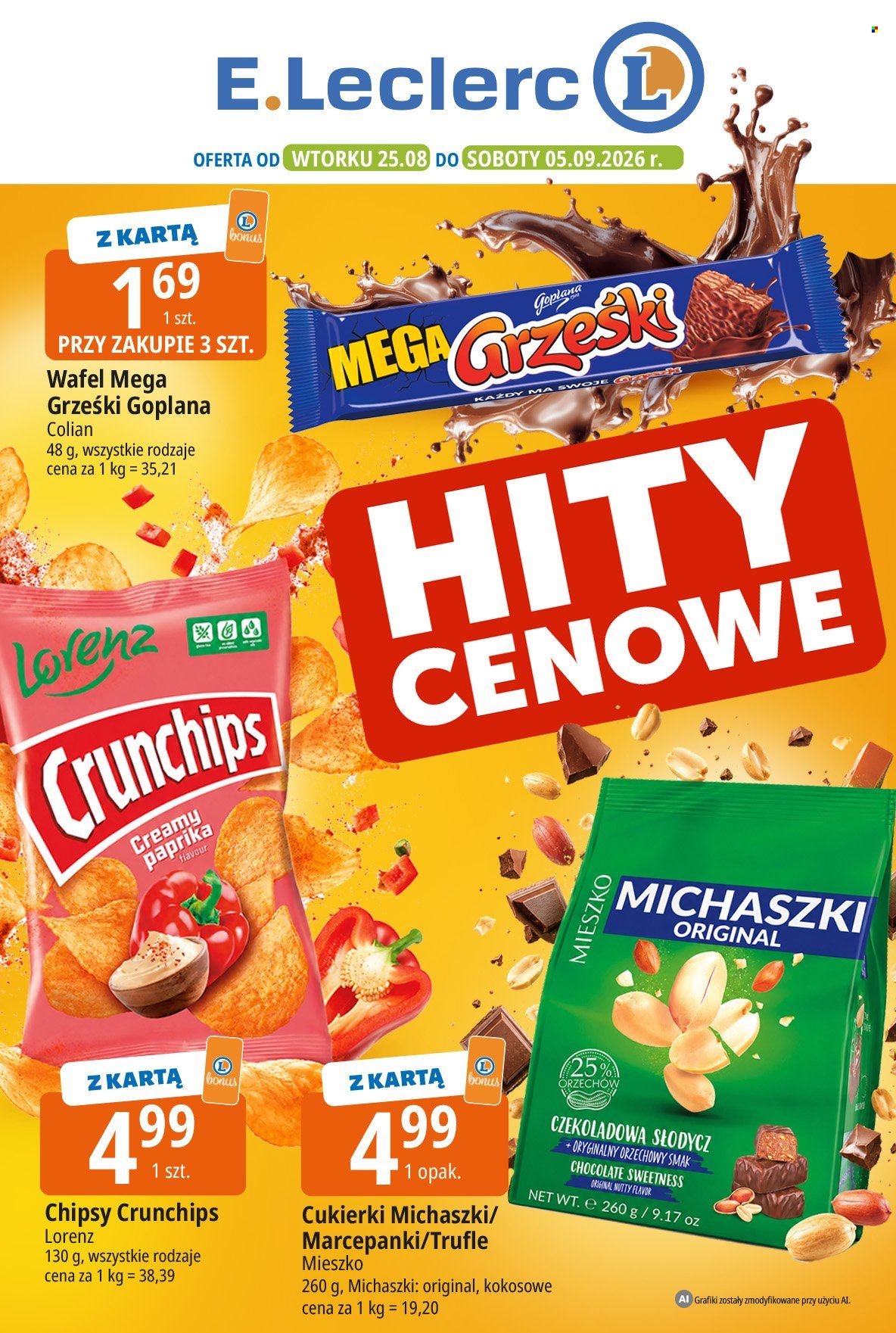 Gazetka E.Leclerc - 25.08.2026 - 5.10.2026. Strona 1