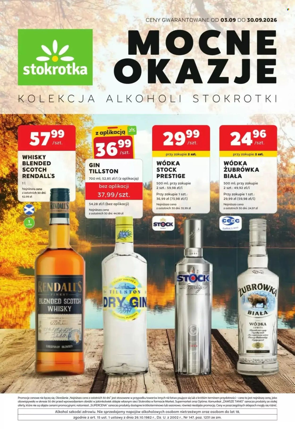 Gazetka Stokrotka - 3.09.2026 - 30.09.2026. Strona 1