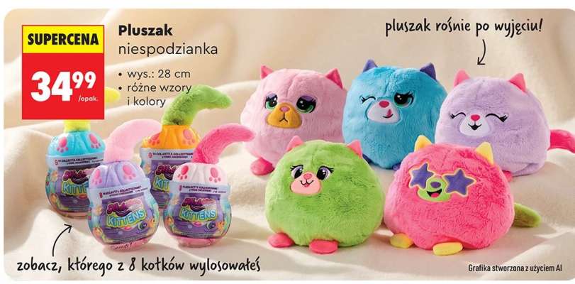 Pluszak niespodzianka