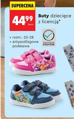 Buty dziecięce z licencją