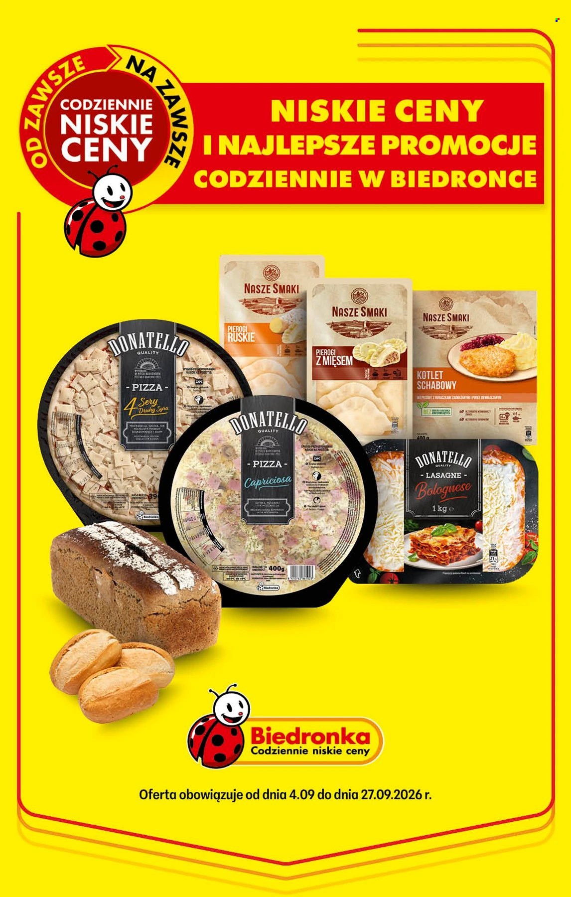 Gazetka Biedronka - 4.09.2026 - 27.09.2026. Strona 1
