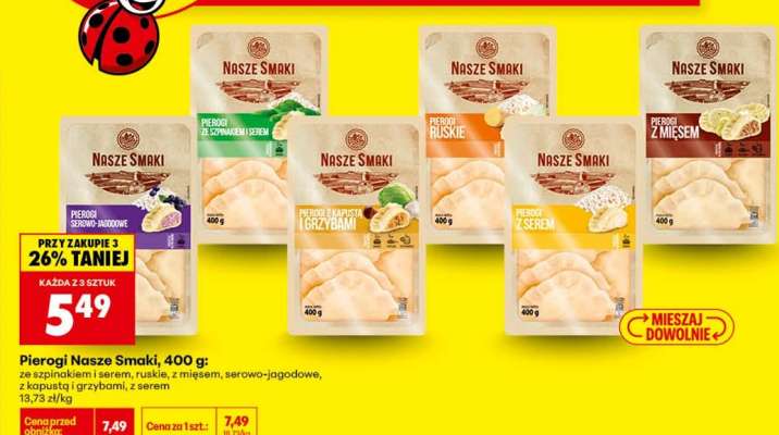 Pierogi Nasze Smaki, 400 g