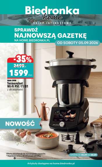 Gazetka Biedronka - 5.09.2026 - 30.09.2026.
