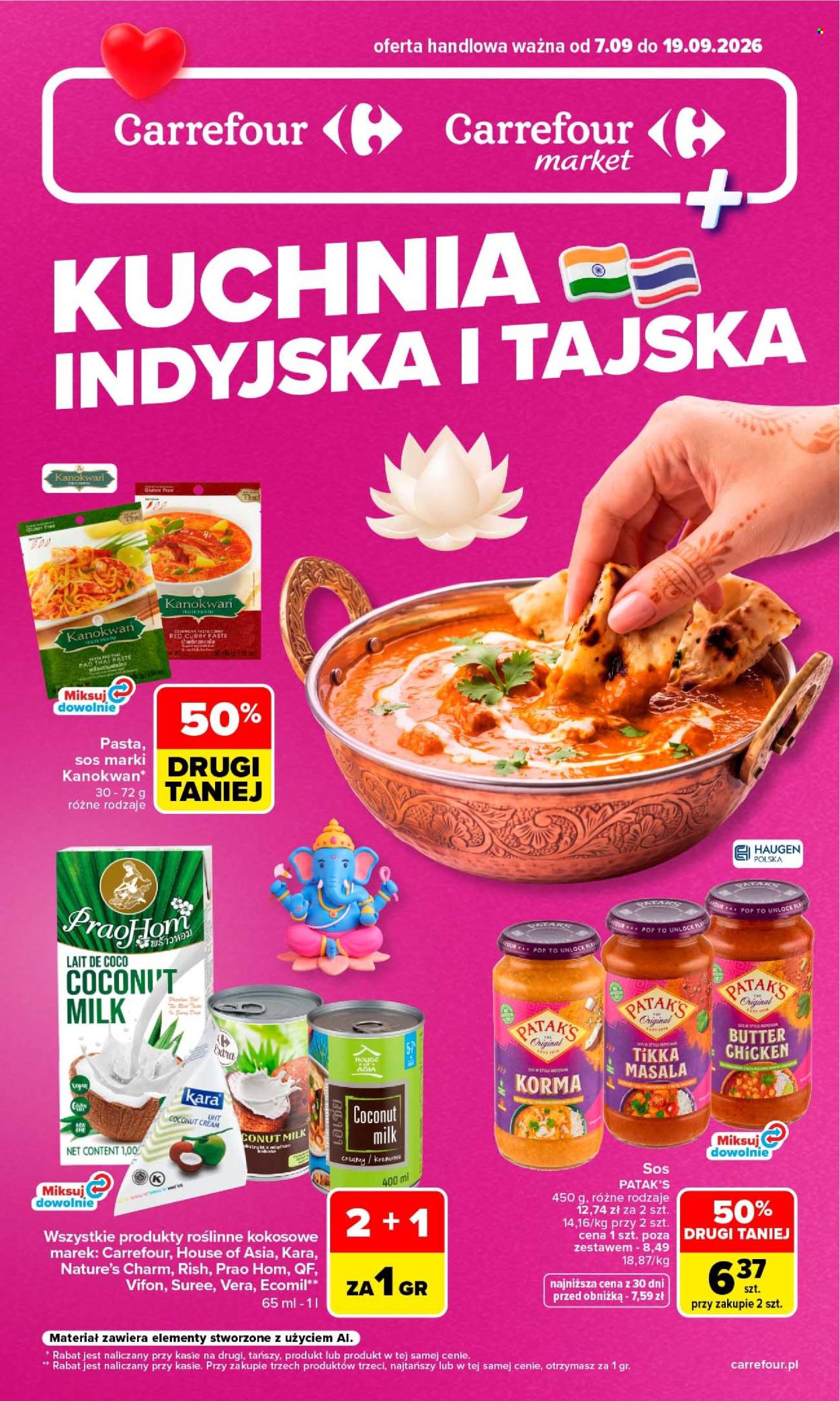 Gazetka Carrefour - 7.09.2026 - 19.09.2026. Strona 1
