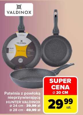 Patelnia z powłoką nieprzywierającą HUNTER VALDINOX