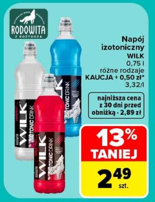 Napój izotoniczny WILK
