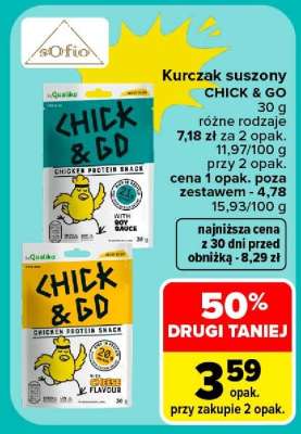Kurczak suszony CHICK & GO