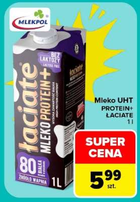 Mleko UHT PROTEIN+ ŁACIATE