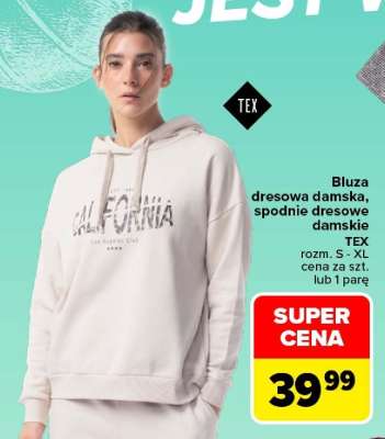 Bluza dresowa damska, spodnie dresowe damskie