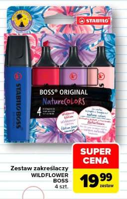 Zestaw zakreślaczy WILDFLOWER BOSS