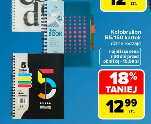 Kołobrulion B5/150 kartek