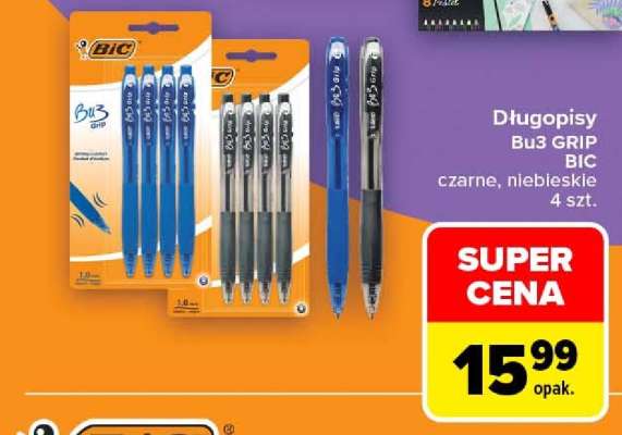 Długopisy Bu3 GRIP BIC