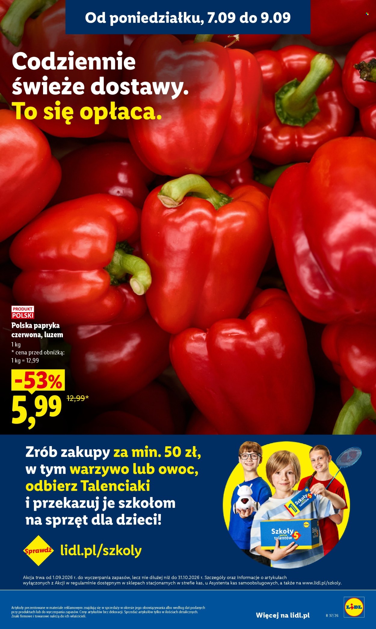Gazetka Lidl - 7.09.2026 - 9.09.2026. Strona 33