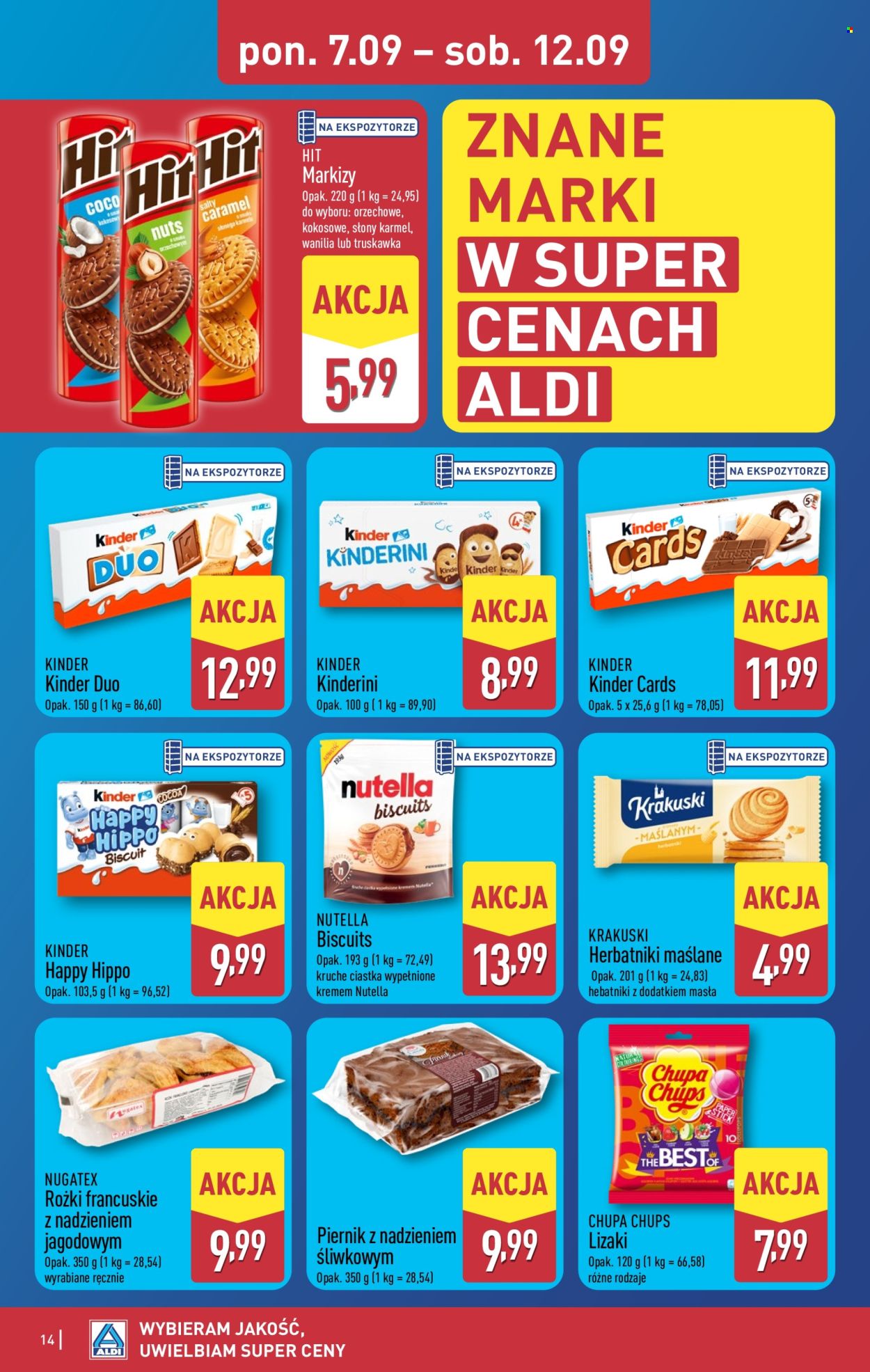 Gazetka ALDI - 7.09.2026 - 12.09.2026. Strona 14