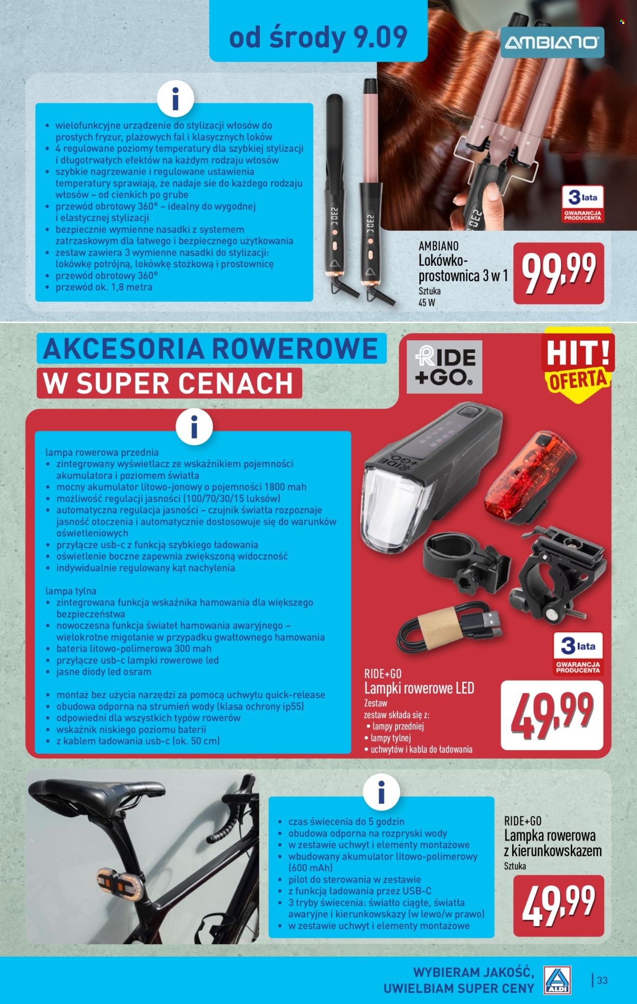 Gazetka ALDI - 7.09.2026 - 12.09.2026. Strona 33